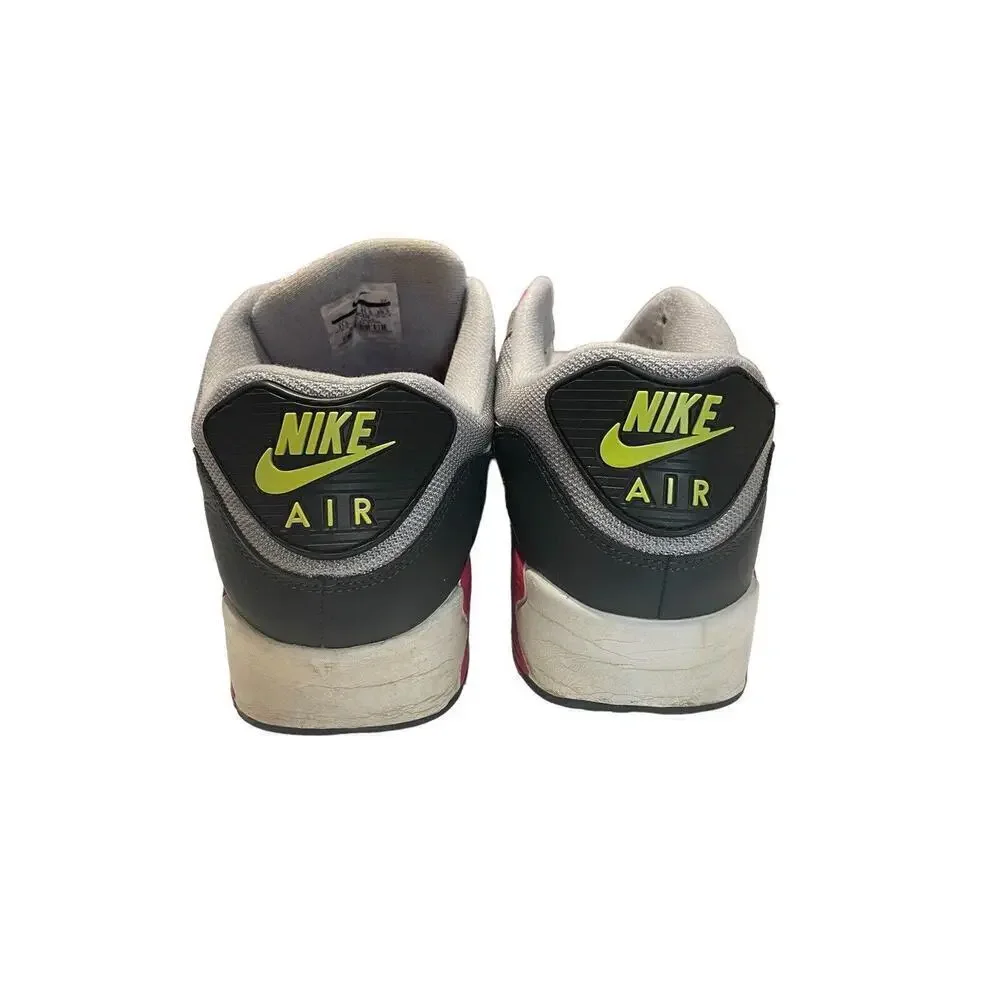 Nike Air Max 90 Wolf Gray Rush Pink Us Size 11.5 AJ1285-020 -No Shoe Strings